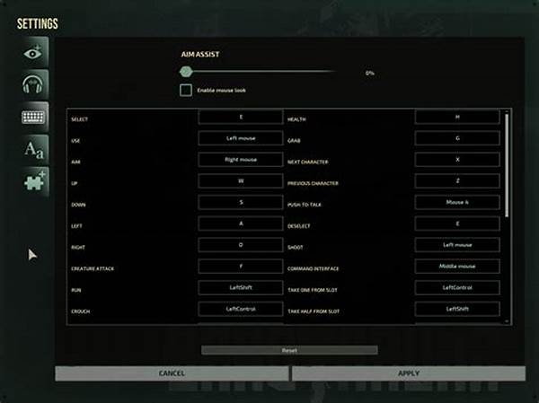Controls Menu